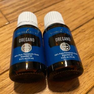 Young Living Oregano essential oils. Includes 2- 0.5 fl oz (15ml). NWT/sealed.